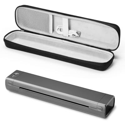 Phomemo M08F Kit Imprimante Thermique A4 Portable avec Étui, Grise - Publicité Phomemo M08F Kit Imprimante Thermique A4 Portable avec Étui, Grise - Publicité