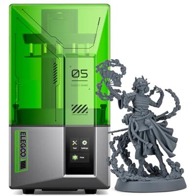 ELEGOO Mars 5 Imprimante 3D Résine MSLA, Écran LCD 4K, Haute Vitesse 70mm/h - Publicité ELEGOO Mars 5 Imprimante 3D Résine MSLA, Écran LCD 4K, Haute Vitesse 70mm/h - Publicité