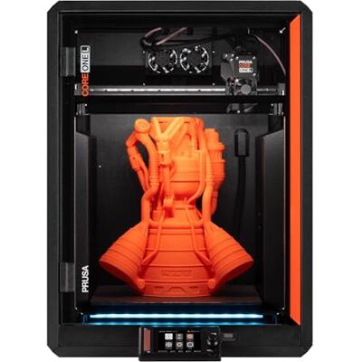 ORIGINAL PRUSA Core One L Imprimante 3D CoreXY Haute Vitesse Grand Format Chambre chauffée active à 60 °C, sans warping, prête à l'emploi, mode hors ligne, volume d'impression 300×300×330 mm - Publicité ORIGINAL PRUSA Core One L Imprimante 3D CoreXY Haute Vitesse Grand Format Chambre chauffée active à 60 °C, sans warping, prête à l'emploi, mode hors ligne, volume d'impression 300×300×330 mm - Publicité