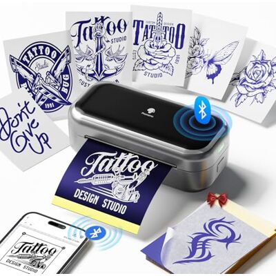 Phomemo TP31 Thermocopieur Tatouage, Imprimante Tatouage avec 30 Feuilles - Publicité Phomemo TP31 Thermocopieur Tatouage, Imprimante Tatouage avec 30 Feuilles - Publicité