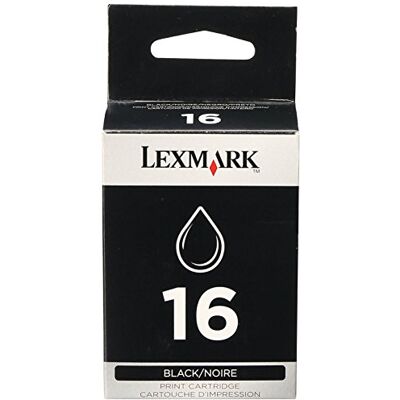 Lexmark Cartridge No. 16 Cartouche d'encre d'origine 1 x noir 410 pages - Publicité Lexmark Cartridge No. 16 Cartouche d'encre d'origine 1 x noir 410 pages - Publicité