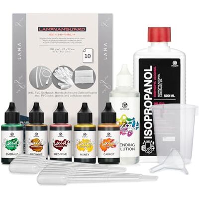 Octopus 5 x 30ml Fluids Alcohol Ink Set de démarrage LEAVES, Encre à alcool pour Fluid Art et Resin Art - Publicité Octopus 5 x 30ml Fluids Alcohol Ink Set de démarrage LEAVES, Encre à alcool pour Fluid Art et Resin Art - Publicité