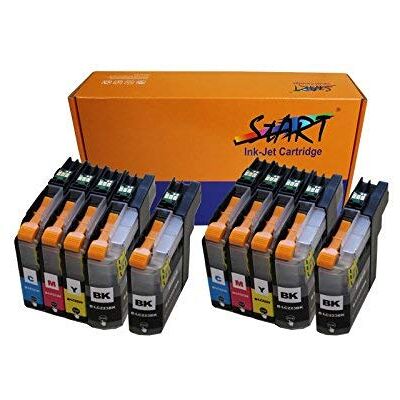 START 10 Cartouches d'encre Compatible avec Brother LC-223 LC-225 LC-227 XL - Publicité START 10 Cartouches d'encre Compatible avec Brother LC-223 LC-225 LC-227 XL - Publicité