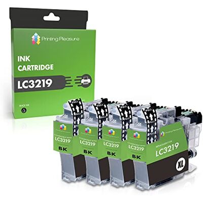 Printing Pleasure 4 Noir Cartouches d'encre compatibles pour Brother MFC-J5330DW, MFC-J5335DW, MFC-J5730DW, MFC-J5930DW, MFC-J6530DW, MFC-J6930DW, MFC-J6935DW LC-3219XL BK - Publicité Printing Pleasure 4 Noir Cartouches d'encre compatibles pour Brother MFC-J5330DW, MFC-J5335DW, MFC-J5730DW, MFC-J5930DW, MFC-J6530DW, MFC-J6930DW, MFC-J6935DW LC-3219XL BK - Publicité