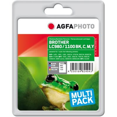 AgfaPhoto Agfa Photo APB1100SETD Cartouche d'Encre 17 ml Couleurs Assortis - Publicité AgfaPhoto Agfa Photo APB1100SETD Cartouche d'Encre 17 ml Couleurs Assortis - Publicité