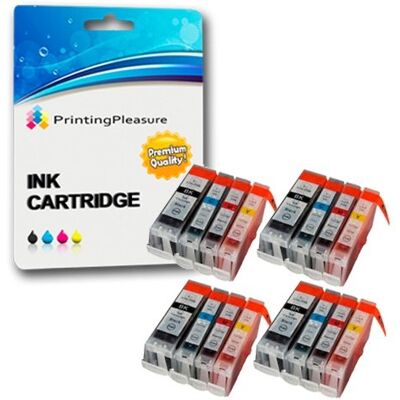 Printing Pleasure 16 Cartouches d'encre compatibles pour Canon BJC-3000 BJC-6000 BJC-6100 BJC-6200 BJC-6500 I550 I560 iP3000 iP4000 iP5000 MP700 MP730 MP780 S450 S520 S600 S750 BCI-3eBK BCI-6C BCI-6M BCI-6Y - Publicité Printing Pleasure 16 Cartouches d'encre compatibles pour Canon BJC-3000 BJC-6000 BJC-6100 BJC-6200 BJC-6500 I550 I560 iP3000 iP4000 iP5000 MP700 MP730 MP780 S450 S520 S600 S750 BCI-3eBK BCI-6C BCI-6M BCI-6Y - Publicité