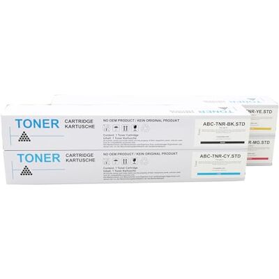 ABC Lot de 4 toners compatibles pour Develop TN-321 Ineo+ 224 284 284E 364 364E - Publicité ABC Lot de 4 toners compatibles pour Develop TN-321 Ineo+ 224 284 284E 364 364E - Publicité