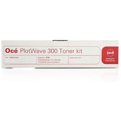 OCE PlotWave 300 Original 106.007.4426 Cartouche de Toner Double Pack Noir + Collecteur de Cartouche de Toner - Publicité OCE PlotWave 300 Original 106.007.4426 Cartouche de Toner Double Pack Noir + Collecteur de Cartouche de Toner - Publicité