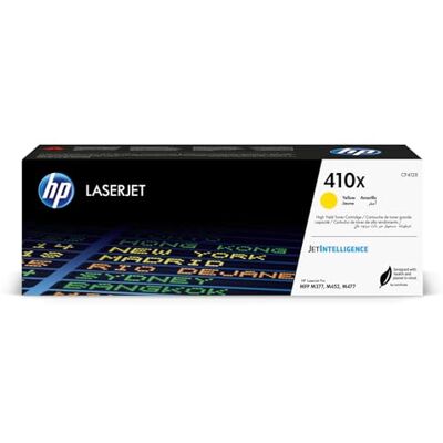 HP 410X CF412X Toner Jaune Grande capacité Authentique Color LaserJet Pro M377 / M452 / M477 - Publicité HP 410X CF412X Toner Jaune Grande capacité Authentique Color LaserJet Pro M377 / M452 / M477 - Publicité