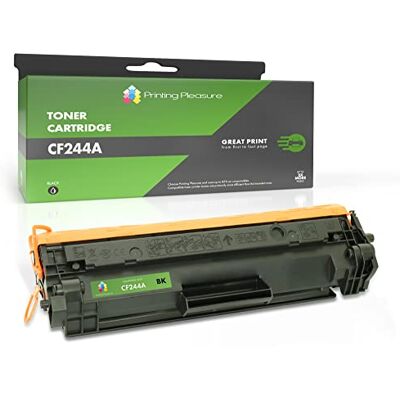 Printing Pleasure Compatible CF244A 44A Cartouche de Toner pour HP LaserJet Pro M15a M15w M16a M16w MFP M28a M28w M29a M29w Noir, Grande Capacité - Publicité Printing Pleasure Compatible CF244A 44A Cartouche de Toner pour HP LaserJet Pro M15a M15w M16a M16w MFP M28a M28w M29a M29w Noir, Grande Capacité - Publicité