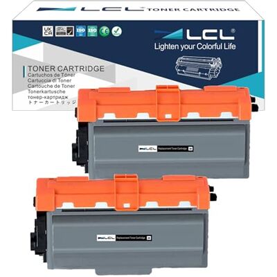 LCL Cartouche de Toner Compatible TN3380 TN3330 TN-3380 TN-3330 8000 Pages(2Noir) Remplacement pour Brother DCP-8110DN HL-5440D HL-5450DN HL-5470DN HL-5470DW HL-5470DWT HL-5480DW HL-6180DW HL-6180DUW - Publicité LCL Cartouche de Toner Compatible TN3380 TN3330 TN-3380 TN-3330 8000 Pages(2Noir) Remplacement pour Brother DCP-8110DN HL-5440D HL-5450DN HL-5470DN HL-5470DW HL-5470DWT HL-5480DW HL-6180DW HL-6180DUW - Publicité
