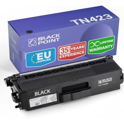 Brother TN-423BK Ensemble de Toner Noir Black Point - Cartouche d'Encre - Publicité Brother TN-423BK Ensemble de Toner Noir Black Point - Cartouche d'Encre - Publicité