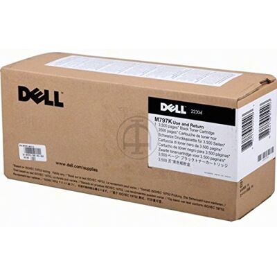 Dell 2230 d (M797K / 593-10501) original Toner black 3.500 Pages - Publicité Dell 2230 d (M797K / 593-10501) original Toner black 3.500 Pages - Publicité