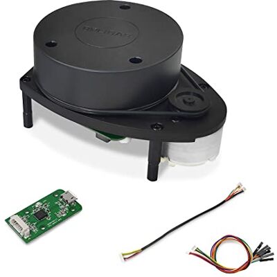 youyeetoo Slamtec RPLIDAR A1 2D 360 Grad 12 Meter Scanradius LIDAR-Sensorscanner zur Vermeidung Von Hindernissen und zur Navigation Von Robotern - Publicité youyeetoo Slamtec RPLIDAR A1 2D 360 Grad 12 Meter Scanradius LIDAR-Sensorscanner zur Vermeidung Von Hindernissen und zur Navigation Von Robotern - Publicité
