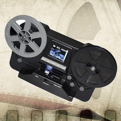 PixCy Convertisseur Numériseur Films 8mm Et Super8,Scanner Film Convertit Film Image par Image Fichiers Numériques Mp4,avec écran 2,4", Visualisation,Partage Sauvegar Carte SD - Publicité PixCy Convertisseur Numériseur Films 8mm Et Super8,Scanner Film Convertit Film Image par Image Fichiers Numériques Mp4,avec écran 2,4", Visualisation,Partage Sauvegar Carte SD - Publicité