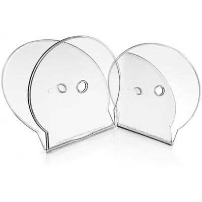 Dragon ® Lot de 5 coques de protection pour CD et DVD Transparent - Publicité Dragon ® Lot de 5 coques de protection pour CD et DVD Transparent - Publicité