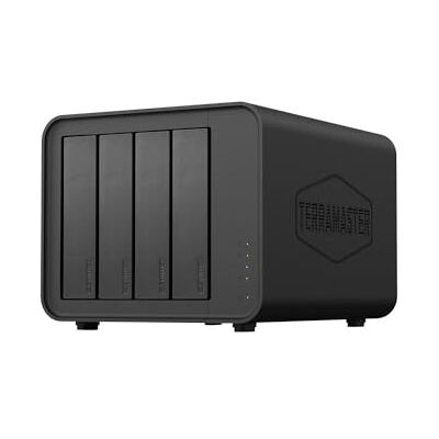 TERRAMASTER Boîtier de Disque Dur Externe D4-320 4 Baies USB 3.2 Gen2 10 Gbit/s Type C Clé USB remplaçable à Chaud Plug and Play (sans Disque) - Publicité TERRAMASTER Boîtier de Disque Dur Externe D4-320 4 Baies USB 3.2 Gen2 10 Gbit/s Type C Clé USB remplaçable à Chaud Plug and Play (sans Disque) - Publicité