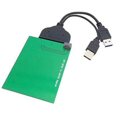 chenyang NEUF USB 3.0 vers SATA 22pin disque dur 6,3 cm à Wd5000mpck Sff-8784 SATA SSD adaptateur - Publicité chenyang NEUF USB 3.0 vers SATA 22pin disque dur 6,3 cm à Wd5000mpck Sff-8784 SATA SSD adaptateur - Publicité