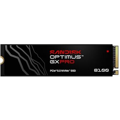 SanDisk - Optimus GX PRO 8100 - 8 TB - M.2 - SSD - Publicité SanDisk - Optimus GX PRO 8100 - 8 TB - M.2 - SSD - Publicité
