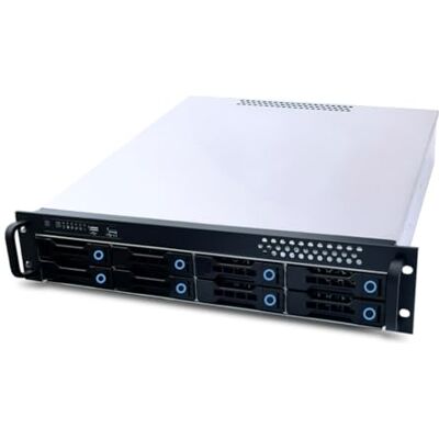 Fantec SRC-2080X07-12G/6G-BCE 19" (48.3cm) 2U Storage Enclosure, 12G/6G backplane SFF-8643 for 8X SATA/SAS HDD/SSD 3.5" (8.9cm) External, 2X 2.5 Internal, Installation Depth 550mm, - Publicité Fantec SRC-2080X07-12G/6G-BCE 19" (48.3cm) 2U Storage Enclosure, 12G/6G backplane SFF-8643 for 8X SATA/SAS HDD/SSD 3.5" (8.9cm) External, 2X 2.5 Internal, Installation Depth 550mm, - Publicité