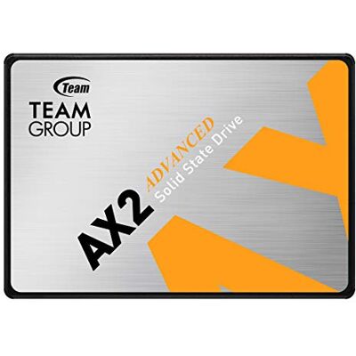 TEAMGROUP AX2 T253A3256G0C101 Disque SSD interne 3D NAND TLC 2,5" SATA III Vitesse de lecture jusqu'à 520 Mo/s) Compatible avec ordinateur portable et PC de bureau - Publicité TEAMGROUP AX2 T253A3256G0C101 Disque SSD interne 3D NAND TLC 2,5" SATA III Vitesse de lecture jusqu'à 520 Mo/s) Compatible avec ordinateur portable et PC de bureau - Publicité