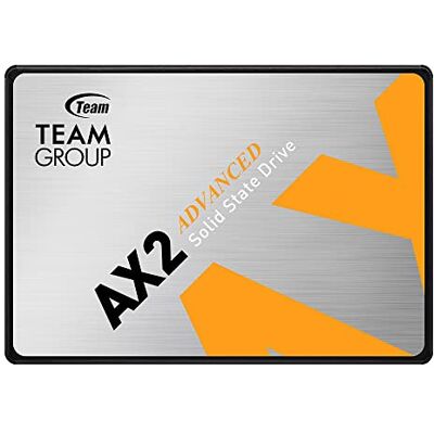 TEAMGROUP AX2 T253A3512G0C101 Disque SSD interne 3D NAND TLC 2,5" SATA III Vitesse de lecture jusqu'à 530 Mo/s) Compatible avec ordinateur portable et PC de bureau - Publicité TEAMGROUP AX2 T253A3512G0C101 Disque SSD interne 3D NAND TLC 2,5" SATA III Vitesse de lecture jusqu'à 530 Mo/s) Compatible avec ordinateur portable et PC de bureau - Publicité
