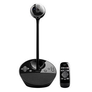 Logitech BCC950 Webcam Solution de Visioconférence, Full HD 1080p, Appels Vidéo, USB, Teams, Zoom, Fuze, Google Meet, Jabber, WebEx, BlueJeans, BroadSoft, GoToMeeting, Vidyo, Portable/PC/Mac/Android - Publicité