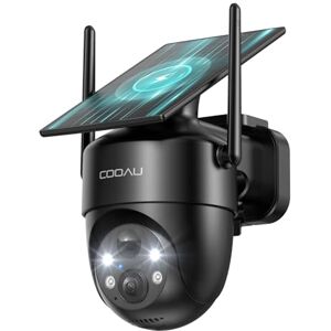 COOAU 2K Camera Surveillance WiFi Exterieure sans Fil Caméra Solaire 3MP 360° PTZ, Wi-FI 6, Détection PIR Intelligente, Alarme Anti-Intrusion, Installation Facile, Recharge Basse Luminosité, IP66 - Publicité COOAU 2K Camera Surveillance WiFi Exterieure sans Fil Caméra Solaire 3MP 360° PTZ, Wi-FI 6, Détection PIR Intelligente, Alarme Anti-Intrusion, Installation Facile, Recharge Basse Luminosité, IP66 - Publicité