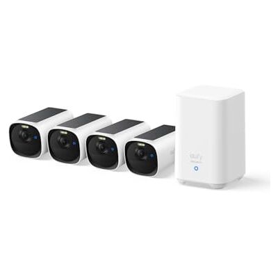 Kit de 4 caméras eufyCam E40 - Système de sécurité - Publicité Kit de 4 caméras eufyCam E40 - Système de sécurité - Publicité