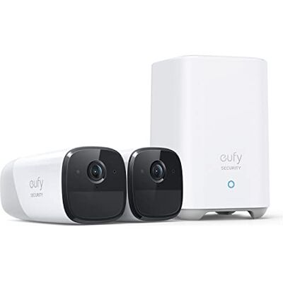 Eufy eufyCam 2 Pro Bullet IP caméra de sécurité intérieure & extérieure 2K - Blanc - Publicité Eufy eufyCam 2 Pro Bullet IP caméra de sécurité intérieure & extérieure 2K - Blanc - Publicité