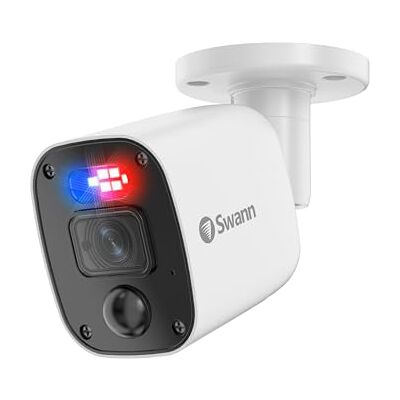 Swann Caméra Bullet Enforcer™ 1080p (complémentaire) Caméra de sécurité Filaire Haute résolution avec Vision Nocturne et Technologie de détecteur de Mouvement Détection Intelligente des - Publicité Swann Caméra Bullet Enforcer™ 1080p (complémentaire) Caméra de sécurité Filaire Haute résolution avec Vision Nocturne et Technologie de détecteur de Mouvement Détection Intelligente des - Publicité