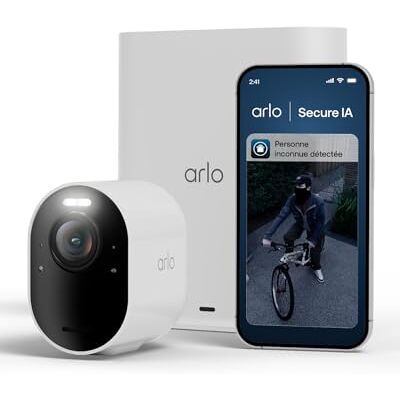 Arlo - Ultra VMC5050 - 4K - Intérieur - IP caméra - Publicité Arlo - Ultra VMC5050 - 4K - Intérieur - IP caméra - Publicité