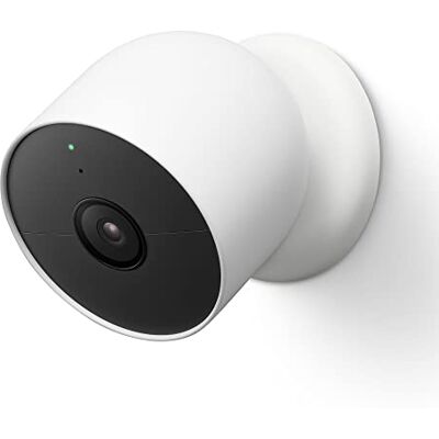 Google G3AL9 Nest Cam (extérieur/intérieur, Batterie) Caméra de sécurité – Caméra WiFi Intelligente – sans Fil, Neige, 1 pièce (Lot de 1) - Publicité Google G3AL9 Nest Cam (extérieur/intérieur, Batterie) Caméra de sécurité – Caméra WiFi Intelligente – sans Fil, Neige, 1 pièce (Lot de 1) - Publicité