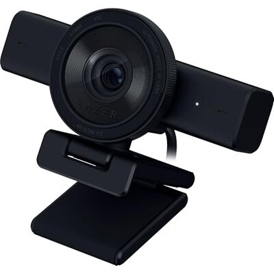Razer Kiyo V2 Webcam en Streaming : 4K 30 fps, 1080p 60 fps – Cadrage Automatique alimenté par IA – Microphone intégré – Objectif d'angle Ultra Large – Protection de la Vie privée – Fonctionne avec - Publicité Razer Kiyo V2 Webcam en Streaming : 4K 30 fps, 1080p 60 fps – Cadrage Automatique alimenté par IA – Microphone intégré – Objectif d'angle Ultra Large – Protection de la Vie privée – Fonctionne avec - Publicité