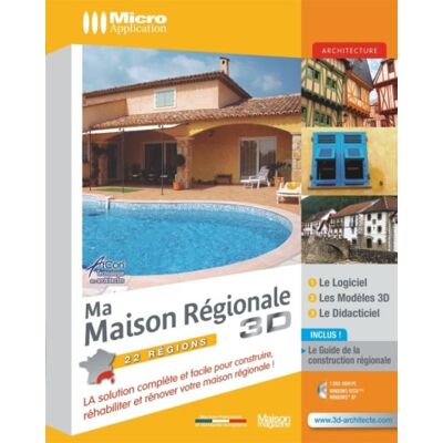 Micro Application Ma Maison Régionale 3D - Publicité Micro Application Ma Maison Régionale 3D - Publicité