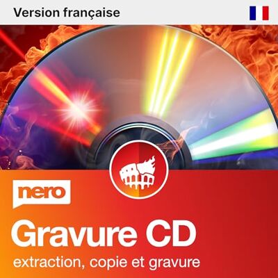 Ahead Nero Gravure et Copie CD 2026 Nero Burning ROM Logiciel CD Audio et Données Graver, Sauvegarder et Ripper Licence à Vie 1 PC Windows 11/10/8/7 - Publicité Ahead Nero Gravure et Copie CD 2026 Nero Burning ROM Logiciel CD Audio et Données Graver, Sauvegarder et Ripper Licence à Vie 1 PC Windows 11/10/8/7 - Publicité