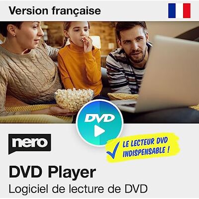 Ahead Nero DVD Player 365 Software Lecture DVD et fichiers vidéo Menus, chapitres, sous-titres et son Surround 1 PC Windows 11/10 Licence annuelle - Publicité Ahead Nero DVD Player 365 Software Lecture DVD et fichiers vidéo Menus, chapitres, sous-titres et son Surround 1 PC Windows 11/10 Licence annuelle - Publicité