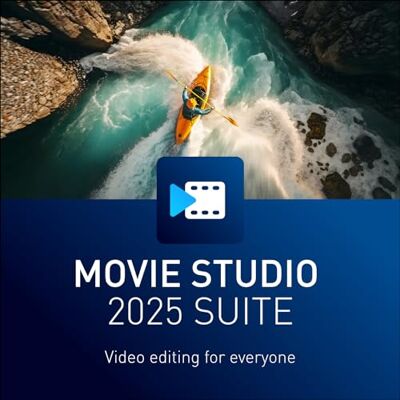 MAGIX Movie Studio 2025 Suite Montage vidéo pour tous Éditeur vidéo Programme de montage vidéo pour Windows 10/11 PC 1 licence complète PC pour 2 appareils - Publicité MAGIX Movie Studio 2025 Suite Montage vidéo pour tous Éditeur vidéo Programme de montage vidéo pour Windows 10/11 PC 1 licence complète PC pour 2 appareils - Publicité