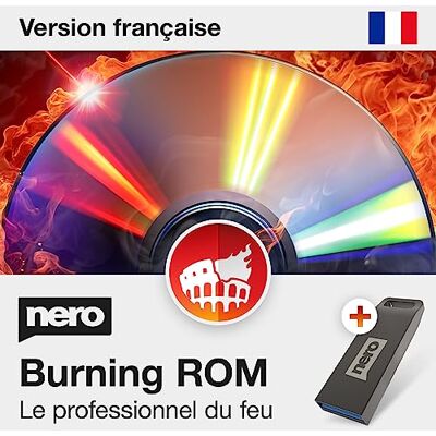 Ahead Nero Burning ROM 2026 sur Clé USB Logiciel de Gravure CD DVD Blu-ray Graver, Copier, Ripper et Sauvegarder Données Licence à Vie 1 PC Windows 11/10/8/7 - Publicité Ahead Nero Burning ROM 2026 sur Clé USB Logiciel de Gravure CD DVD Blu-ray Graver, Copier, Ripper et Sauvegarder Données Licence à Vie 1 PC Windows 11/10/8/7 - Publicité