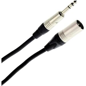 Plugger Elite Câble symétrique XLR mâle/Jack mâle stéréo TRS 6,35mm. Longueur 15m. Connecteurs Neutrik. Ampli, basse, guitare, haut-parleur, appareil DJ, synthé, carte son et autres. Qualité Pro - Publicité Plugger Elite Câble symétrique XLR mâle/Jack mâle stéréo TRS 6,35mm. Longueur 15m. Connecteurs Neutrik. Ampli, basse, guitare, haut-parleur, appareil DJ, synthé, carte son et autres. Qualité Pro - Publicité