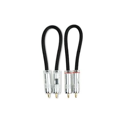 Pro-Ject Connect it Line S RCA Câble audio RCA de qualité supérieure avec conducteur en cuivre OFC et connecteurs plaqués or (0,41 m) - Publicité Pro-Ject Connect it Line S RCA Câble audio RCA de qualité supérieure avec conducteur en cuivre OFC et connecteurs plaqués or (0,41 m) - Publicité