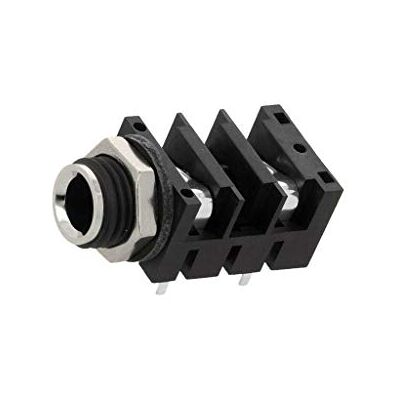 Amphenol ACJM-MHDR Socle Jack 6,35mm femelle mono avec double interrupteur THT AMPHENO - Publicité Amphenol ACJM-MHDR Socle Jack 6,35mm femelle mono avec double interrupteur THT AMPHENO - Publicité