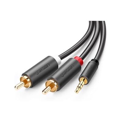 UGREEN Câble audio AUX RCA 3,5 mm, 1,5 m - Publicité UGREEN Câble audio AUX RCA 3,5 mm, 1,5 m - Publicité