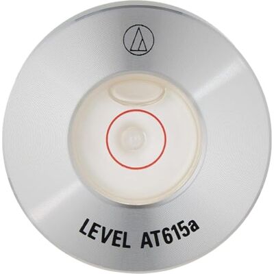 Technica AT615a Niveau à bulle pour platine vinyle Aluminium - Publicité Technica AT615a Niveau à bulle pour platine vinyle Aluminium - Publicité