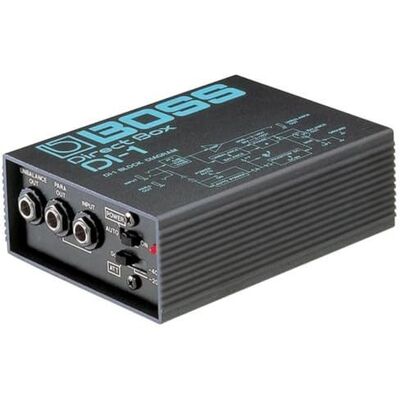 Boss Boîtier Direct DI-1 , un boîtier direct compact pour transformer les signaux à haute impédance avec un son cristallin. Robuste, avec trois positions de curseur de niveau d'entrée - Publicité Boss Boîtier Direct DI-1 , un boîtier direct compact pour transformer les signaux à haute impédance avec un son cristallin. Robuste, avec trois positions de curseur de niveau d'entrée - Publicité