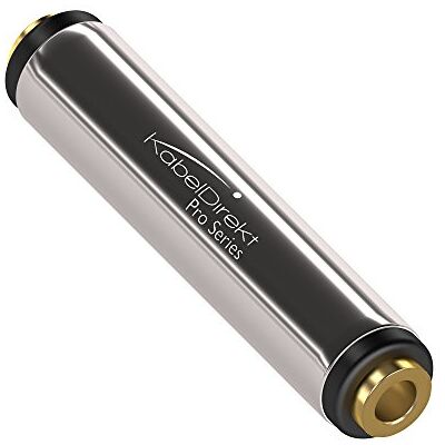 KabelDirekt – Adaptateur – 3,5mm – Femelle/Femelle Idéal pour la connexion de deux câbles jack existants - Publicité KabelDirekt – Adaptateur – 3,5mm – Femelle/Femelle Idéal pour la connexion de deux câbles jack existants - Publicité