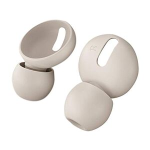 BOENMO Compatible avec Powerbeate Pro Sound Ear Cap Cover In Ear Wireless Bluetooth Silicone Cover Souple Cover Blanc - Publicité