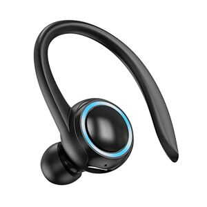 Tytlyworth Blue Tooth 5.2 Écouteurs sans fil avec microphone antibruit Écouteurs intra-auriculaires sans fil style crochet auriculaire pour jeux, sport, affaires - Publicité