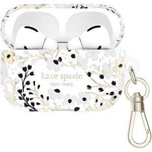 kate spade new york Étui de Protection pour AirPods Pro avec Anneau Porte-clés Motif Floral Multicolore Noir et Blanc, Compatible avec AirPods Pro 2e/1ère génération - Publicité kate spade new york Étui de Protection pour AirPods Pro avec Anneau Porte-clés Motif Floral Multicolore Noir et Blanc, Compatible avec AirPods Pro 2e/1ère génération - Publicité
