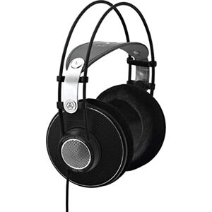 AKG K612PRO Casque de studio ouvert, supra-auriculaire Premium Reference Class, technologie ouverte sophistiquée, bandeau en cuir, scène sonore large et spacieuse, design confortable Noir - Publicité AKG K612PRO Casque de studio ouvert, supra-auriculaire Premium Reference Class, technologie ouverte sophistiquée, bandeau en cuir, scène sonore large et spacieuse, design confortable Noir - Publicité